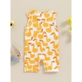 thumbnail image 4 of Bagilaanoe Newborn Baby Girls Boy One-pieces Print Sleeveless Jumpsuit 3M 6M 12M 18M Infant Romper Casual Clothing, 4 of 8