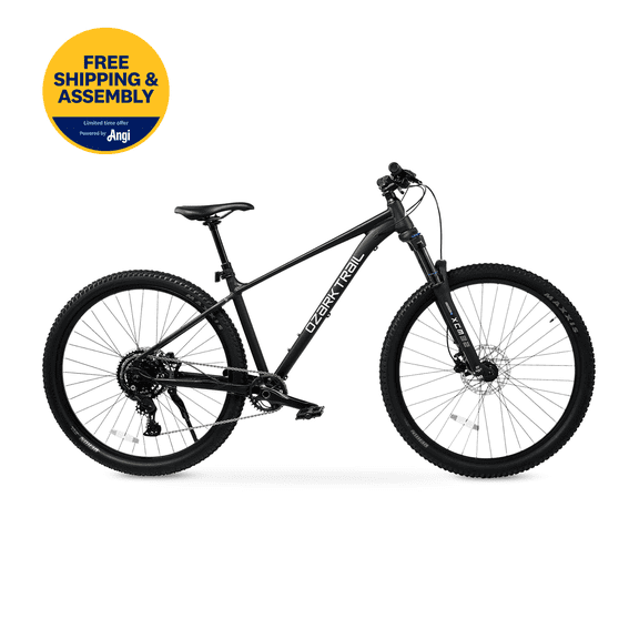 Ozark trail 29" M.2 Ridge Pro Mountain Bike, Small Frame, Fits Riders 5'1"-5'5", Black, Adult, Unisex, Online Only