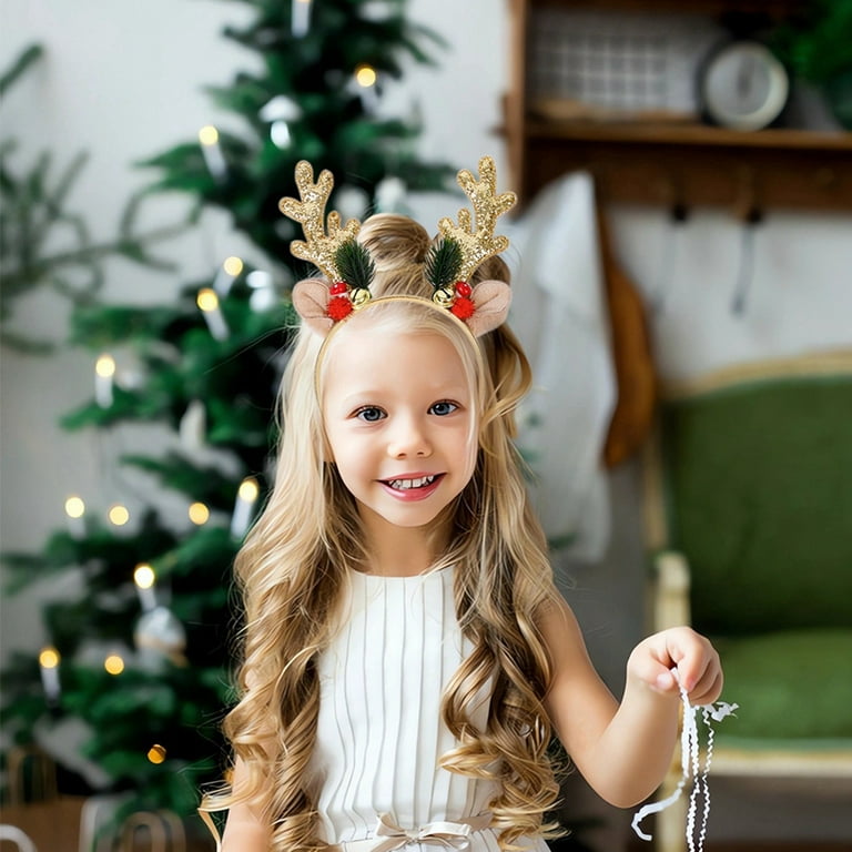 Girls online reindeer headband
