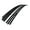 Black, variant on APS Compatible with Honda Civic 2009-2011 Sedan Lower Bumper Stainless Steel Black 8x6 Horizontal Billet Front Grill Grille Insert H66768J