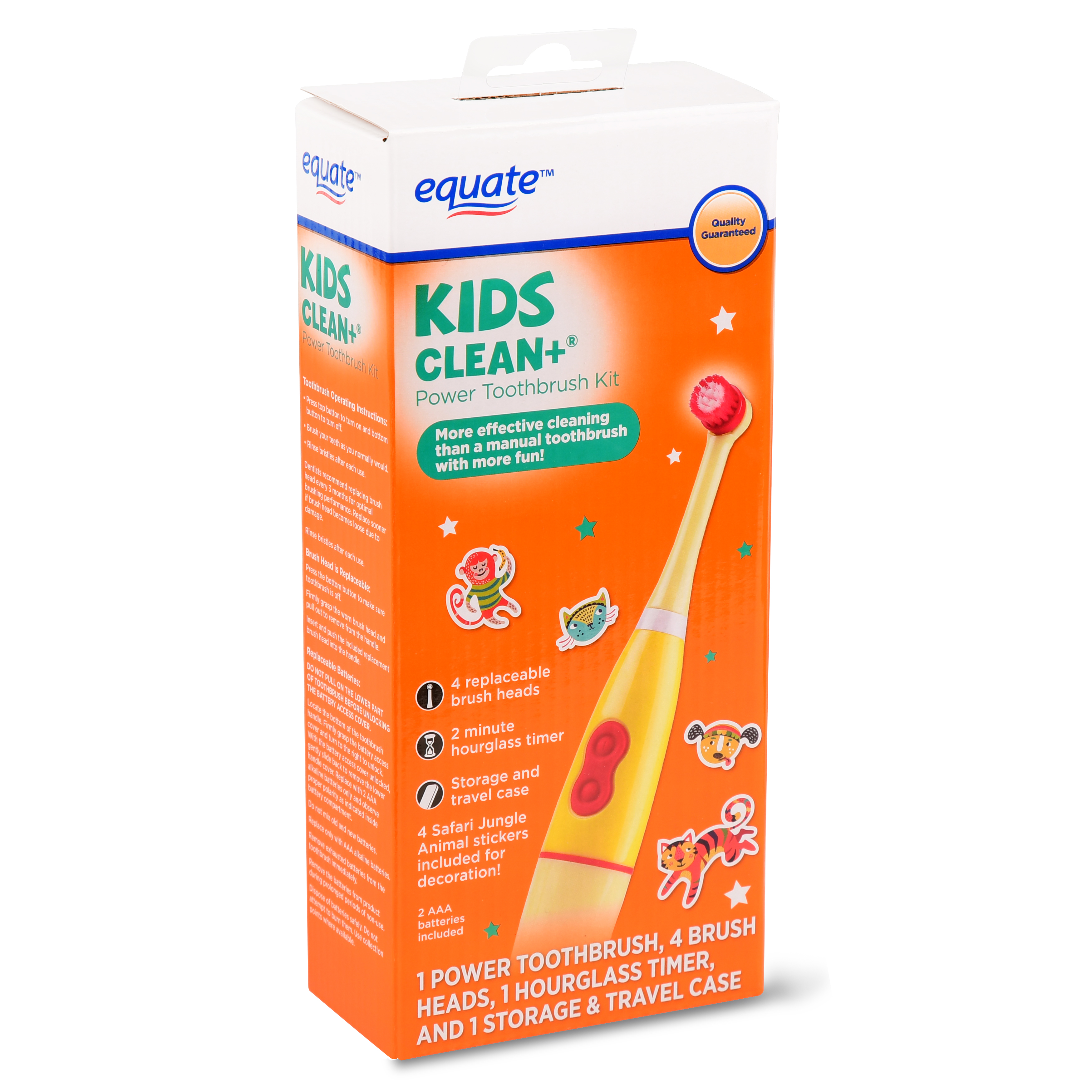 Equate Kids Clean+ Power Toothbrush Kit - image 3 of 8