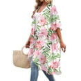 thumbnail image 3 of Shine Up Kimonos for Women Swimsuit Coverup Summer Print Loose Beach Cardigans Swimwear, 3 of 5