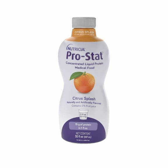 Pro-Stat Concentrated Liquid Protein Medical Food - Citrus Splash Flavor, 30 Fl Oz Bottle