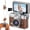 Brown, variant on Mini Flip Screen Retro Camera,1080P HD Retro Digital Camera, 1.47" IPS Flip Screen, Portable Pocket Camera, 6 Retro Filters,64GB TF Card, for Travel Vlog Party