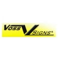 thumbnail image 2 of Voss Signs 466 Rt Yr Yellow Plastic Reflective Sign 12" - Right T-intersection, 2 of 2