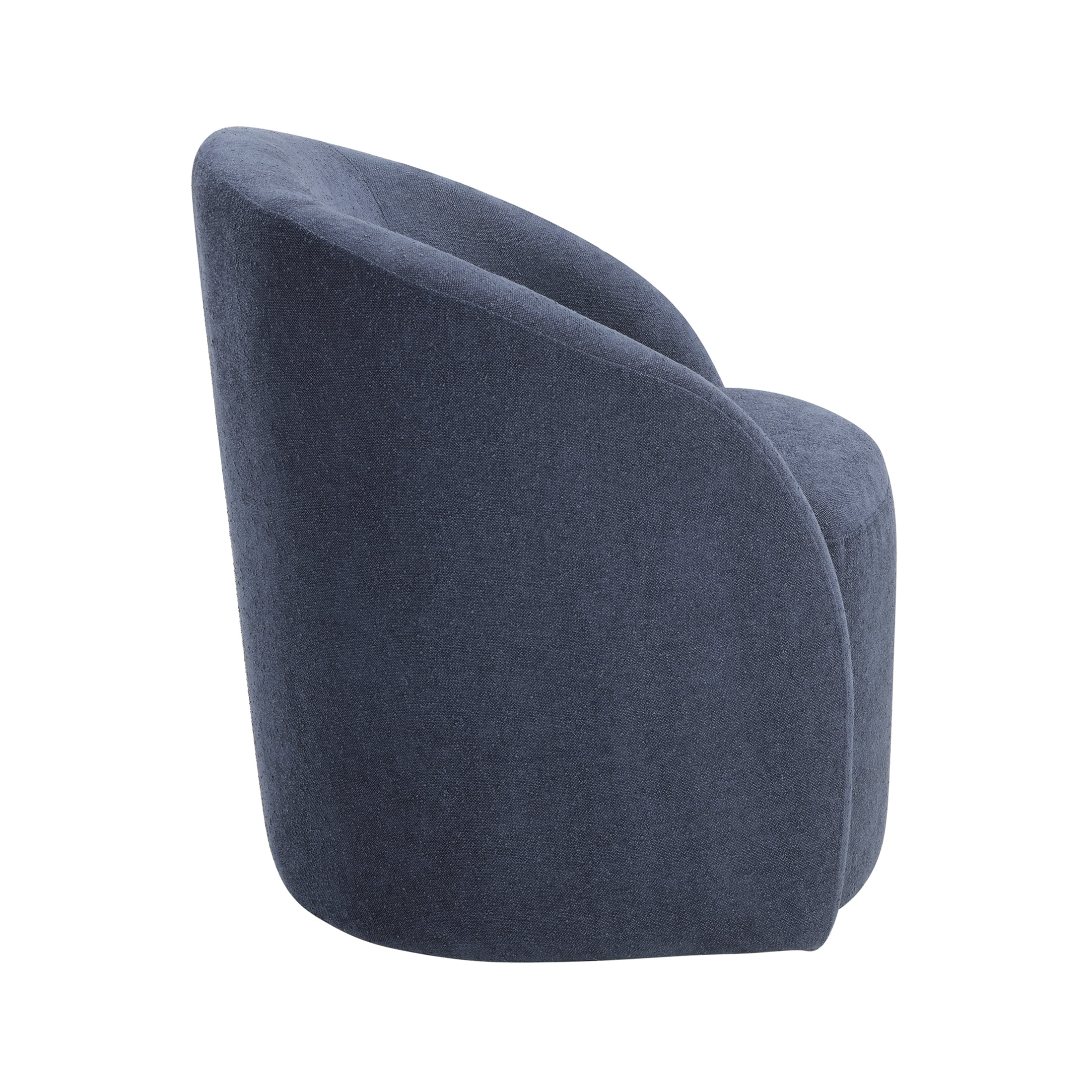 OakvillePark Thistlemere Boucle Swivel Chair, Blue