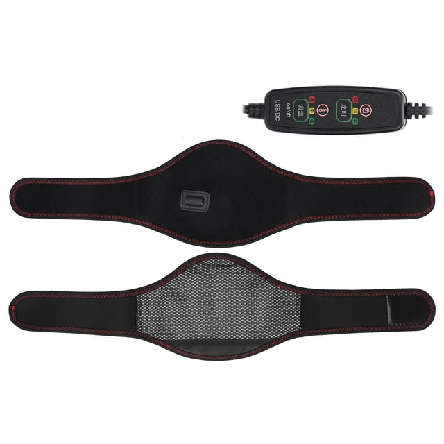 Cinturón calefactor para el cuello, cinturón calefactor eléctrico para el cuello, cinturón calefactor para el cuello con compresas calientes, cinturón calefactor cervical de grado profesional
