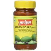 Priya Mango Pickle (Avakaya) - 10.6oz With Garlic