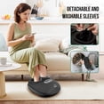 thumbnail image 2 of Snailax Shiatsu Foot Massager with Heat, Compression Foot Massager for Plantar Fasciitis, Fits Up to Size 12, 2 of 8