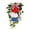 I, variant on Roiihwy 4th of July Ear of Corn Flower Basket Hanging Decorations, Red, White, Blue, 12", Patriotic Hanging Decorations for Home Patio Porch Outdoor