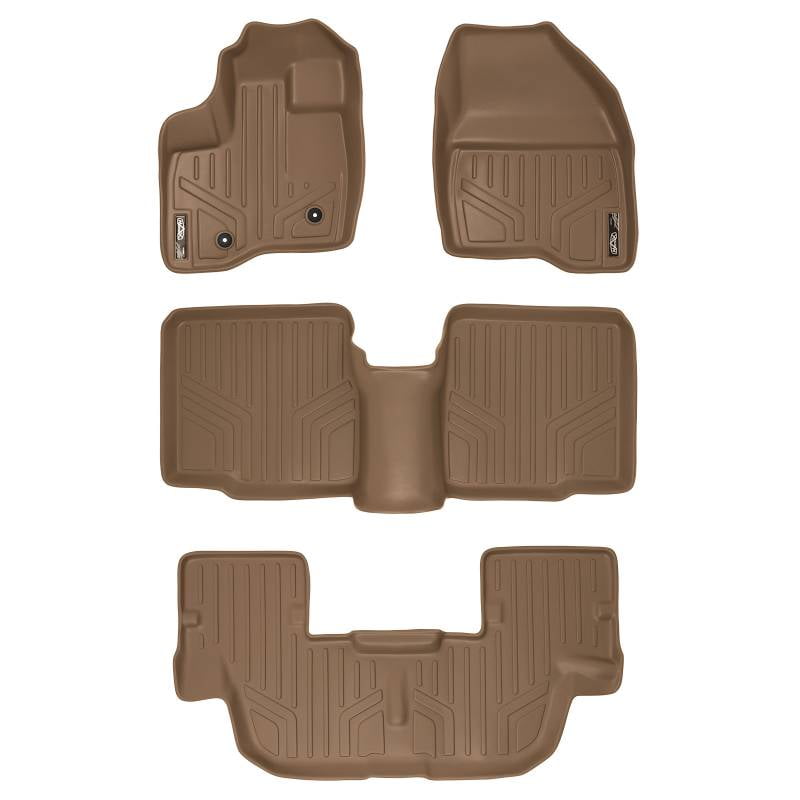 Maxliner 2011-2014 Ford Explorer Floor Mats Without Second Row Center