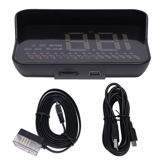 Digital Car GPS HUD Universal Head Up Display LED HD Speedometer Overspeed Alarm
