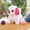 Pink◈100% refund and exchange service, variant on Aufmer Simulation Plush Electric Puppy Pet Toy Dog Can Walk And Call Toy Dog Children’s Gift✿Latest upgrade