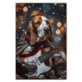thumbnail image 3 of American English Coonhound Dog and Guitar Picture Poster Unframe, American English Coonhound Dog Canvas Frame Ready to Hang - Wall Decor Living Room - Grandma Gifts, 3 of 6