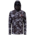thumbnail image 6 of BASSDASH UPF 50+ Men’s Fishing Hoodie Shirts with Mask Camo UV Long Sleeve Moisture Wicking FS53M, 6 of 6