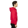 thumbnail image 3 of Unisex Ultimate Fleece Full-Zip Hooded Sweatshirt - RED - L, 3 of 3