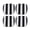 Black-White, variant on Outdoor Patio Chair Cushions Set of 4, Water-Repellent U-Shape Thick Foam Seat Cushions with Ties, 17"x16"x2" All-Weather Cushions for Garden Patio & Dining Chairs, Black White Striped
