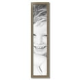 thumbnail image 2 of ArtToFrames 9" x 44" Aged White Gold Picture Frame, 9x44 inch Silver Wood Poster Frame (WOM-2036),  Pack, 2 of 7
