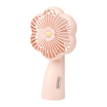 

Pompotops Summer Supplies Summer Fashion Portable Handheld Flower Lantern Small Fan Pink