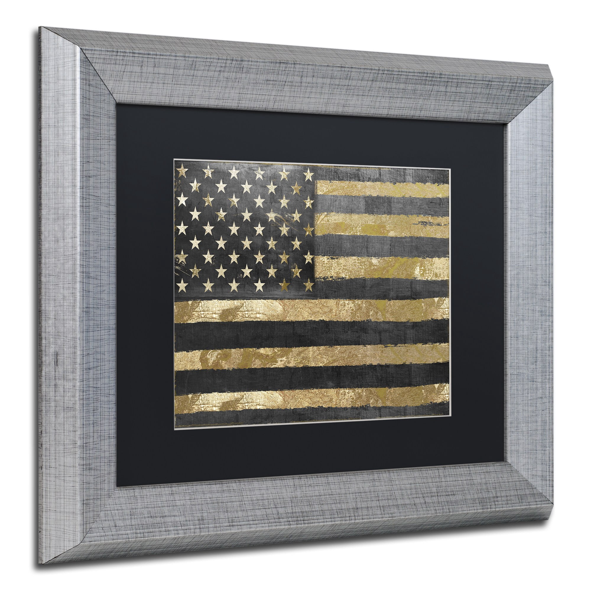 "Dawns Early Light" Canvas Art by Color Bakery, Black Matte, Silver Frame