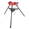 thumbnail image 1 of Heavy Duty Tripod Pipe Chain Vise Stand – 1/8"–6" Capacity – 1323LBS Load – Collapsible Steel Legs, Tool Tray – Portable Pipe Support for Cutting, Welding, Threading – Workshop Electrical Bracket, 1 of 6
