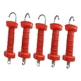 thumbnail image 4 of 5 manijas para cercas eléctricas, manijas de resorte aisladas, fácil instalación Rojo, 4 of 9