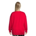 thumbnail image 3 of Christmas Women's Plus Size Light-Up Graphic Sweatshirt from Feeling Festive, 3 of 6