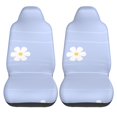 thumbnail image 2 of ZNDUO 2 Piece Universal Car Seat Covers for Front Seats, Polyester Vintage Daisy Floral Pattern Elastic Car Seat Protectors, 2 of 8