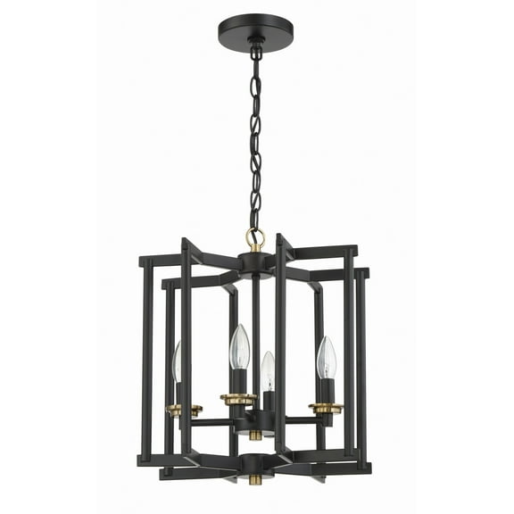 56934-FBSB Craftmade Lighting Avante Grand - 4 Light Cage Foyer-15.98 Inches Tall and 13.98 Inches Wide     -Traditional Installation