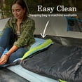 thumbnail image 6 of Coleman Montauk™ 40°F Big and Tall Mummy Sleeping Bag, Black, Adult, 6 of 11