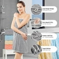 thumbnail image 5 of Extra-Large Bath Towel, 55 x 27 in, Ultra-Soft Breathable Bath Towel, Lint-Free, Skin-Friendly Quick-Dry, Ideal for Bathroom, Shower, Gym, and Beach Use, 5 of 9