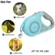 thumbnail image 3 of Correa retráctil para perros con luz, 16 pies o linterna Correas para caminar, manija antirrobo para correa de perro Gr, 3 of 5