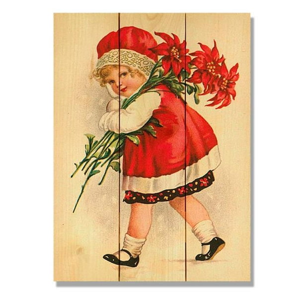 Day Dream HQ RG1115 11 x 15 Po Rouge Fille Wall Art