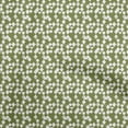 thumbnail image 1 of oneOone Cotton Cambric Forest Green Fabric Geometrical Dress Material Fabric Print Fabric By The Yard 56 Inch Wide, 1 of 5