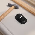 thumbnail image 4 of FENGGUIQU 12Ud Rodillos Adhesivos Negros Para Muebles Y Electrodomésticos Con De Rotación 360, 4 of 8