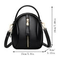 thumbnail image 5 of MUSOIE Small Purses for Women Crossbody Bags PU Leather Mini Cross Body Purse Travel Shoulder Bag, 5 of 7