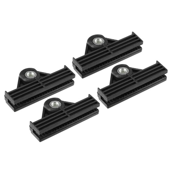 4 Pcs Car Window Door Glass Channel Retainer Clip 2.76"x1.50"x0.55" Glass Regulator Holder Sash Clip