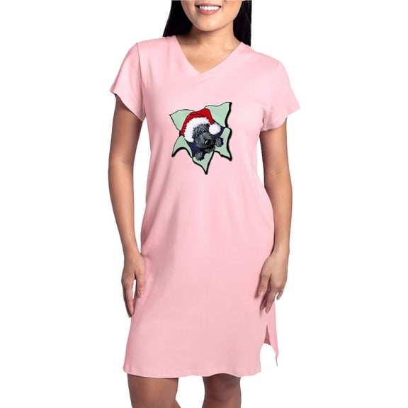 CafePress - Scottie Santa Blast - Women's Nightshirt