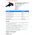 thumbnail image 2 of Left Steering Knuckle - Compatible with 2020 - 2022 Chevy Trax 2021, 2 of 2