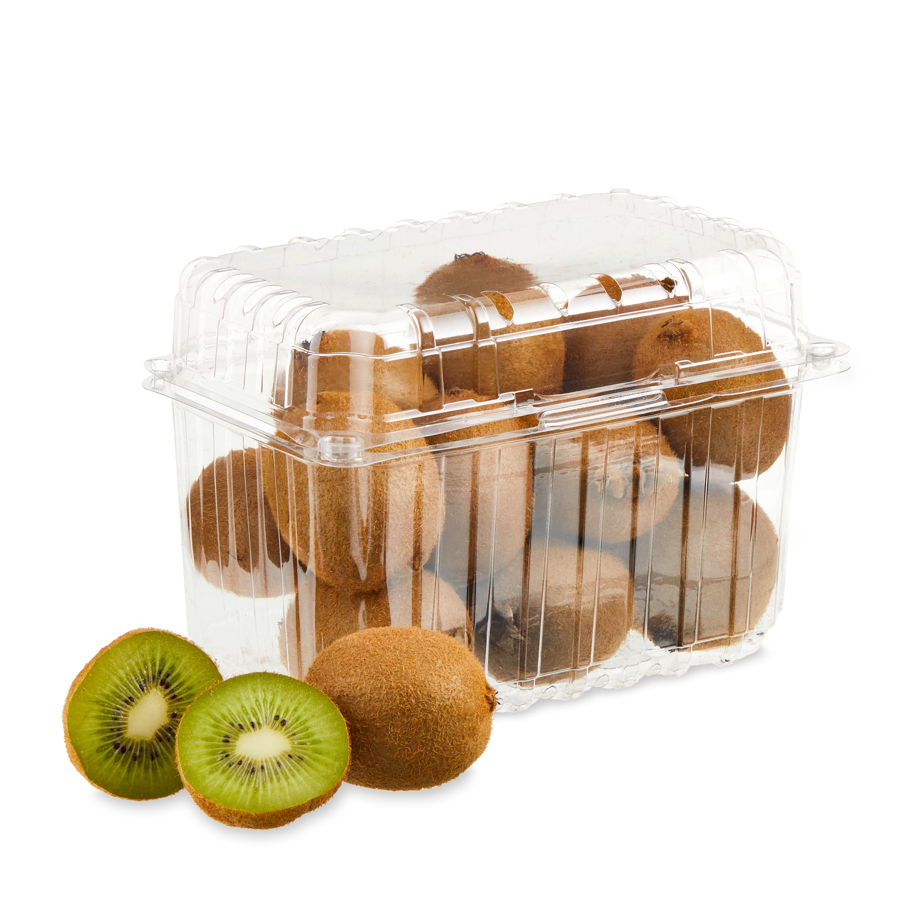 Fresh Organic Green Kiwi, 2 lb Clamshell - Walmart.com