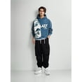 thumbnail image 2 of Obenie - Sudadera con capucha retro Y2K gótica, casual, con estamp de ráfaga del alfabeto, diseño de calavera a la moda, para hombre, Harajuku, 2 of 3