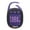 Purple, variant on JBL Clip 5 Ultra Portable Bluetooth Speaker with gSport Silicone Sleeve (Camo)