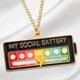 thumbnail image 3 of Pin Batería Social Emocional Solapa para Todas Las Ocasiones (collar Poder), 3 of 6