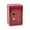 Red, variant on Metal Money Bank Mini Safe Coin Cash Locking Box Kid Money Saving Locker with Key Small Desktop Password Saver Combination Lock for Kids Birthday Gift Red