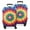 Colorful Rainbow Tie, variant on Colorful Rainbow Tie Dye Spiral Pattern Luggage Cover Fashion Suitcase Cover Baggage Covers Fit 25-28 Inch Luggage (Go Travel)