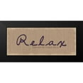 thumbnail image 2 of Gibbons, Lauren 18x10 Black Modern Framed Museum Art Print Titled - Relax, 2 of 5