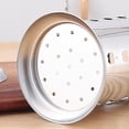 thumbnail image 4 of Cateissary Soporte de almacenamiento de cubiertos versátil para cocina, organizador de palillos y cuchillos de acero inoxidable para cocina Organizadores de utensilios de cocina agujero circular, 4 of 6