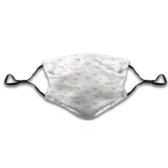 Hello kitty Mask double-layer mask, high elastic ear straps, breathable and comfortable, suitable for daily use by men and women