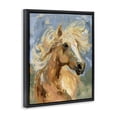 thumbnail image 3 of Stupell Industries Farmhouse Horse with Tousled Mane Black Floating Frame Canvas Art, 17 x 21, by Victoria Barnes, 3 of 8