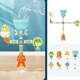 thumbnail image 4 of Tubo de dinosaurio para baño, rueda de agua, giro divertido, bebé jugando en el agua, juguetes de baño DIY Wmkox8yii HAHFKSH1772, 4 of 9